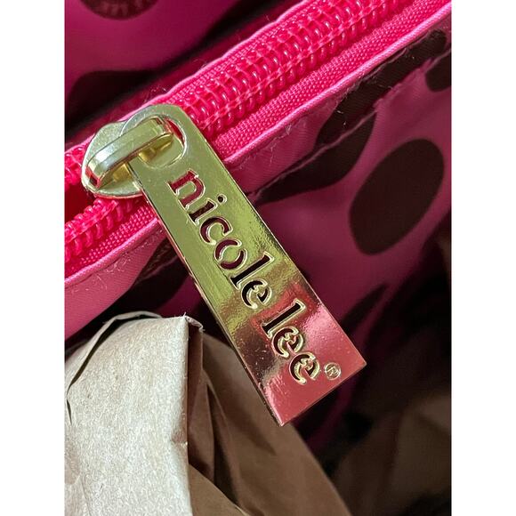 Nicole Lee Whimsy Floral Garden Girl Pink Shoulder Bag - Picture 8 of 9